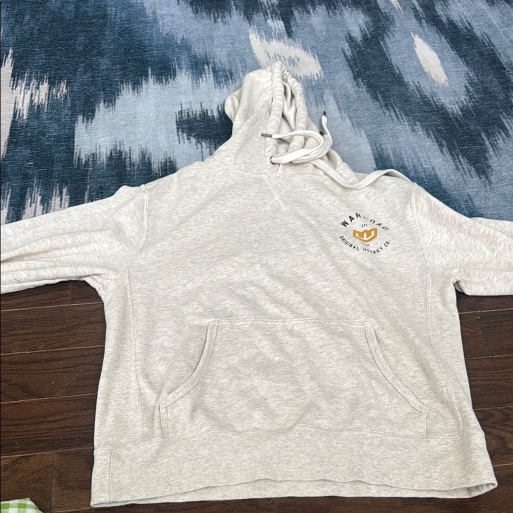 Gray Happy Face Hoodie